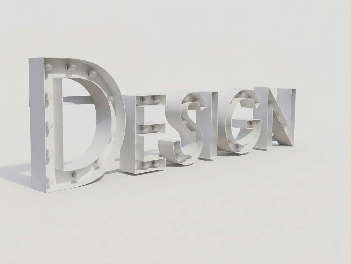 Enseigne lumineuse DESIGN