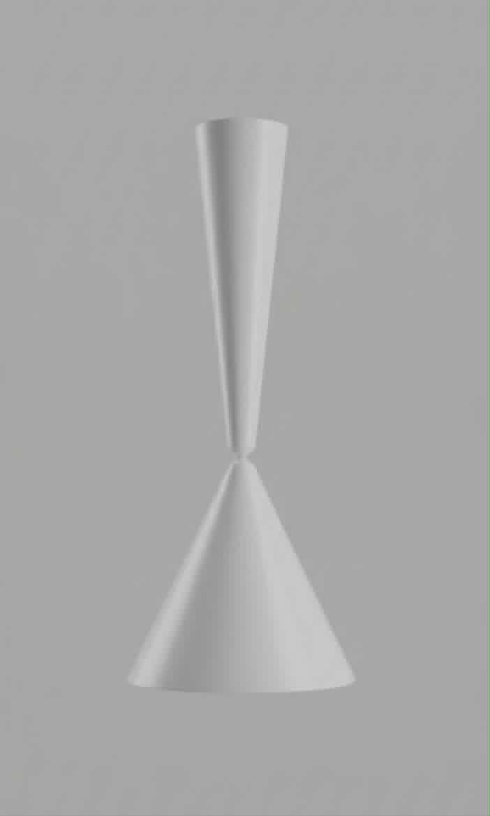 Suspension Diabolo Achille Castiglioni Flos — Rouge