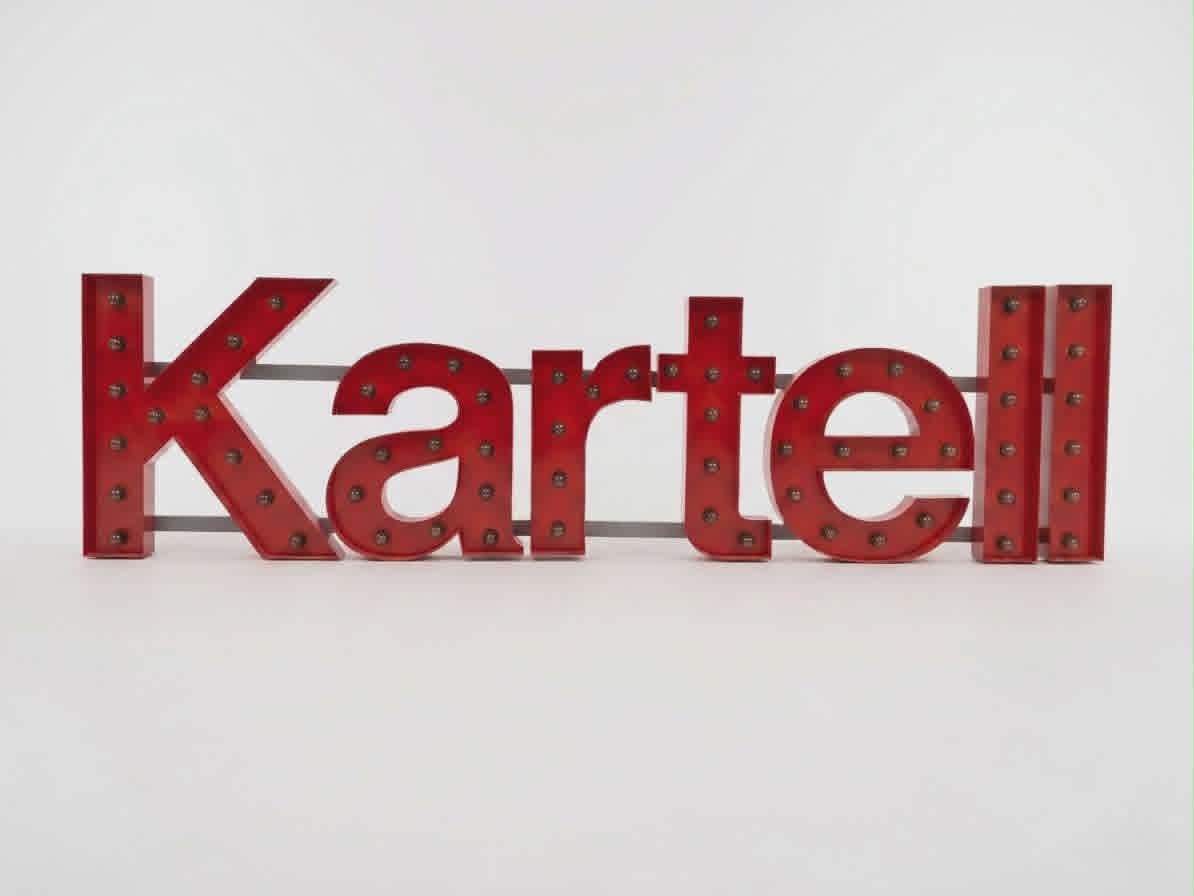 Enseigne lumineuse Kartell