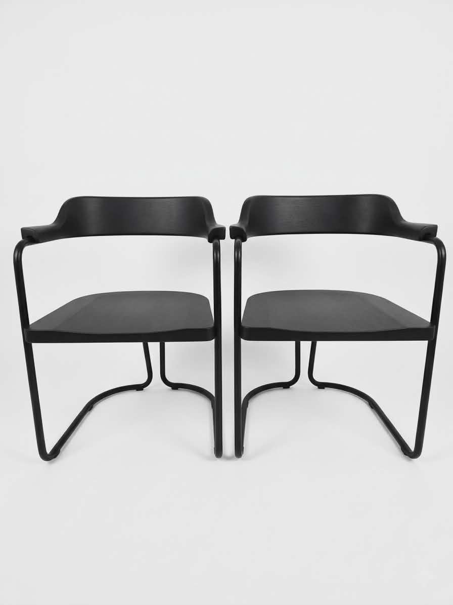 Chaises Tubular Riva 1920