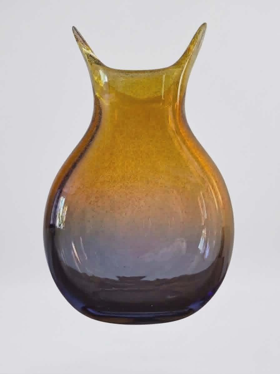 Vase en verre d'art Adam Jablonski
